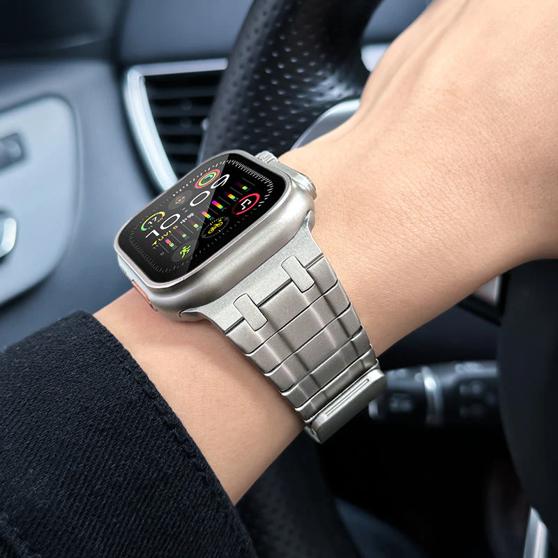 AP Frosted Stainless Steel Magnetic Band For Apple Watch - Image 12