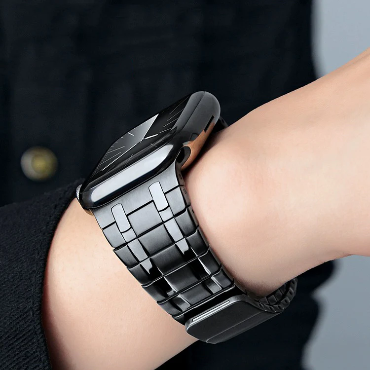 AP Frosted Stainless Steel Magnetic Band For Apple Watch - Image 7