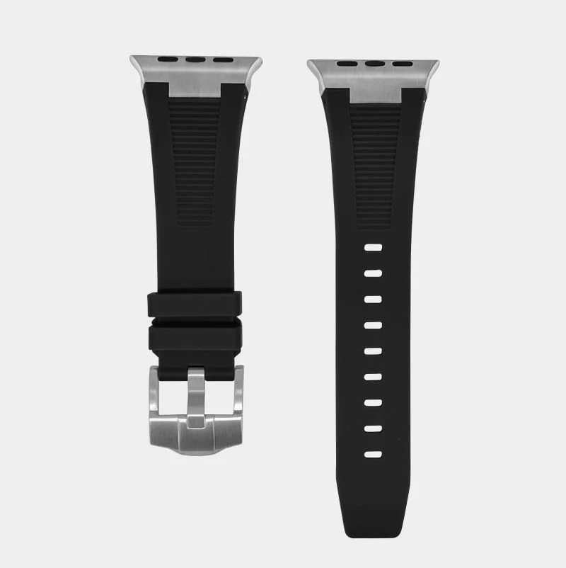AP New Connector Silicone Band For Apple Watch - Image 4