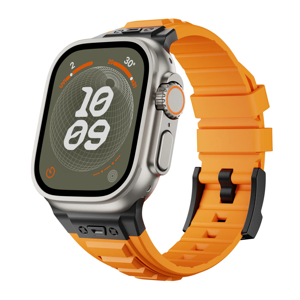 Tactical High Elastic Silicone Band for Apple Watch - Image 11