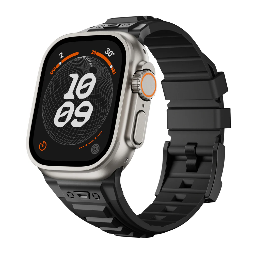 Tactical High Elastic Silicone Band for Apple Watch - Image 12