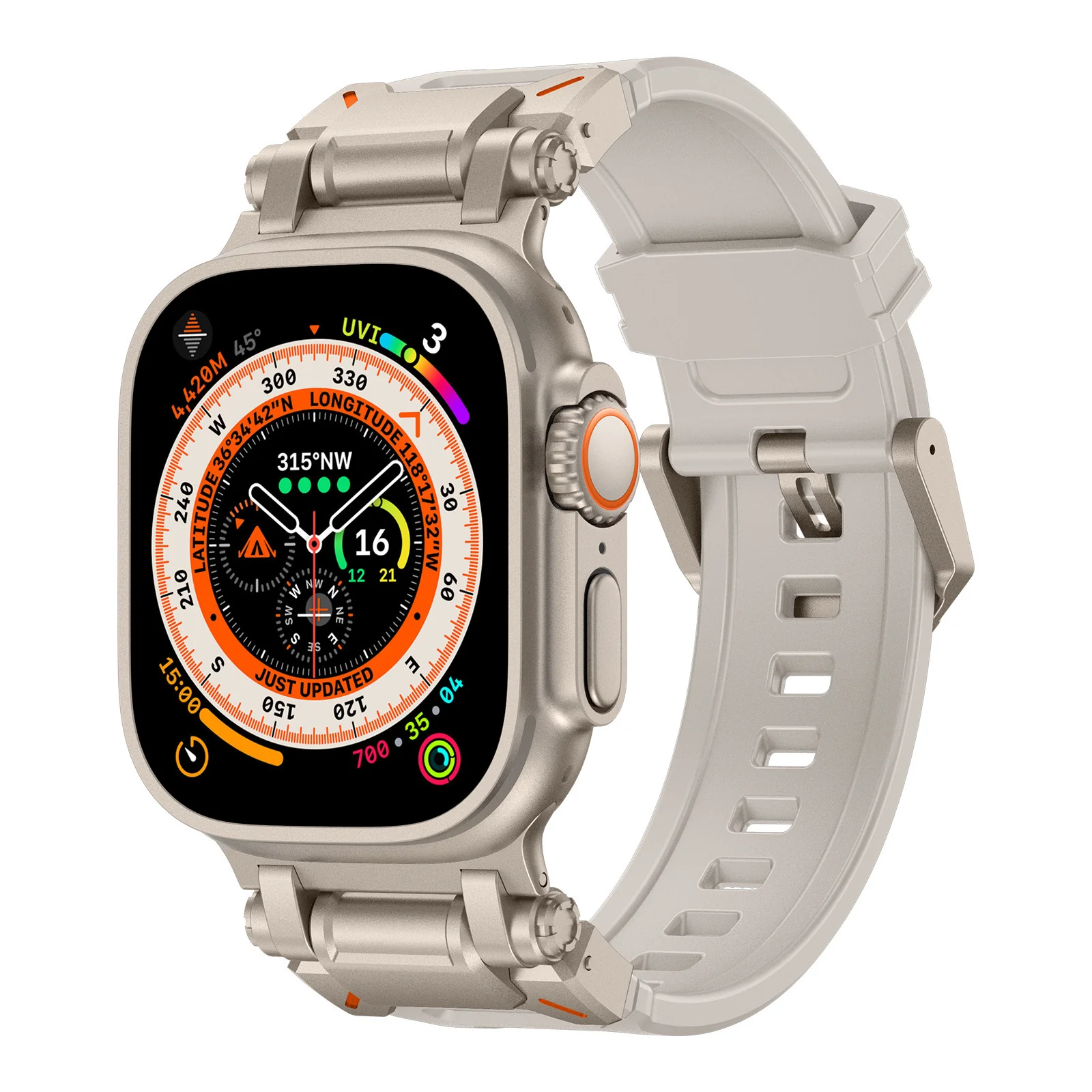 Explorer Silicone Band For Apple Watch - Image 10