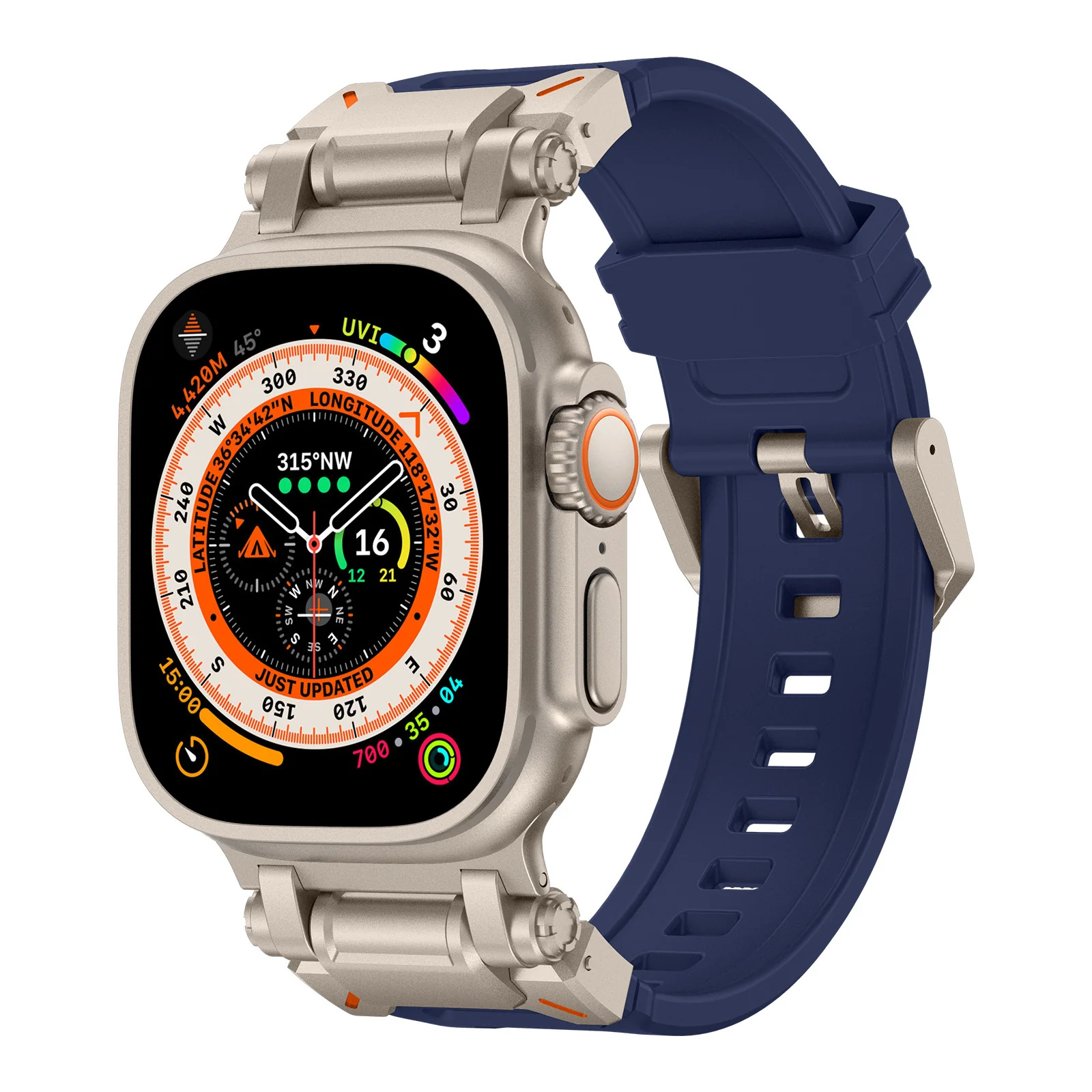 Explorer Silicone Band For Apple Watch - Image 11