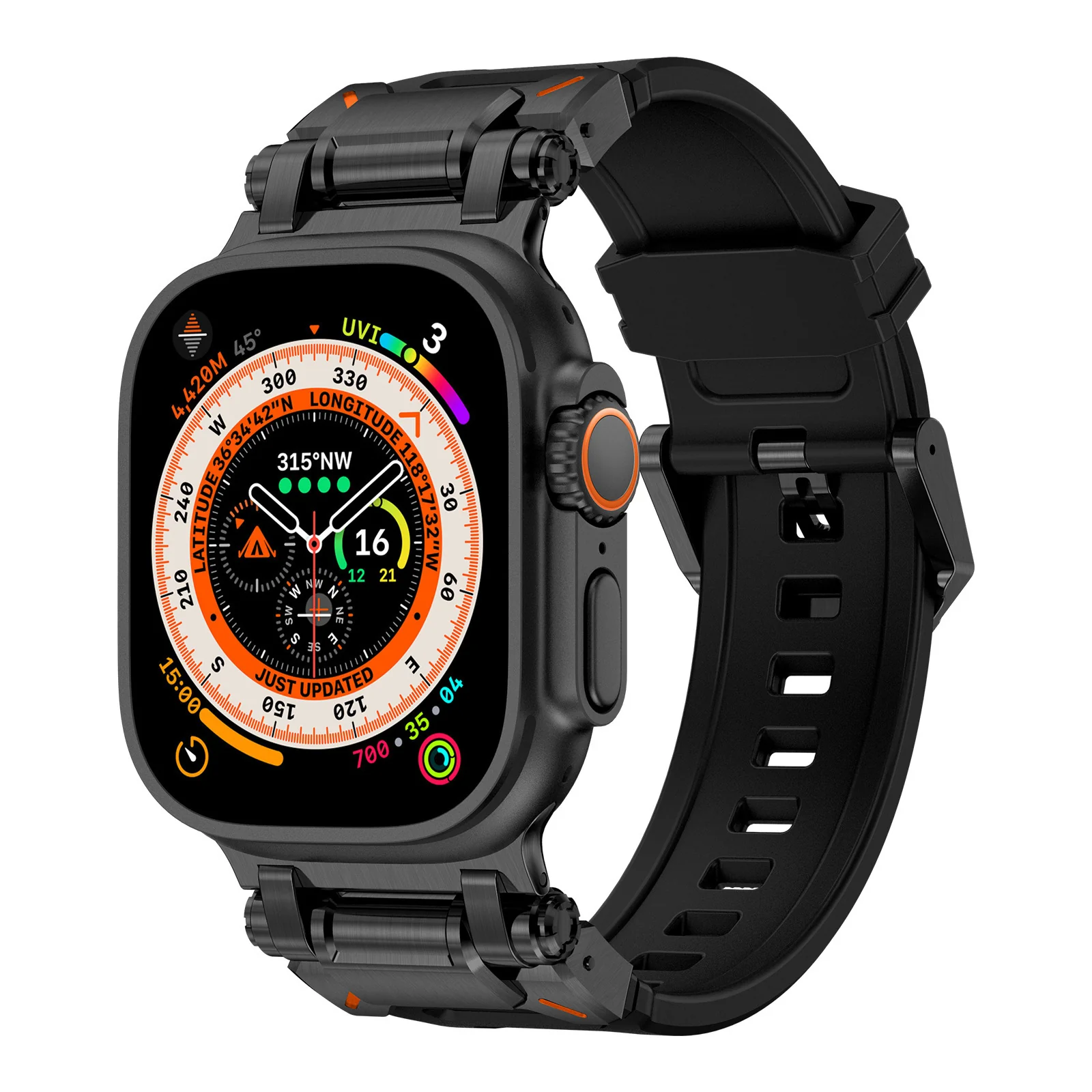 Explorer Silicone Band For Apple Watch - Image 12