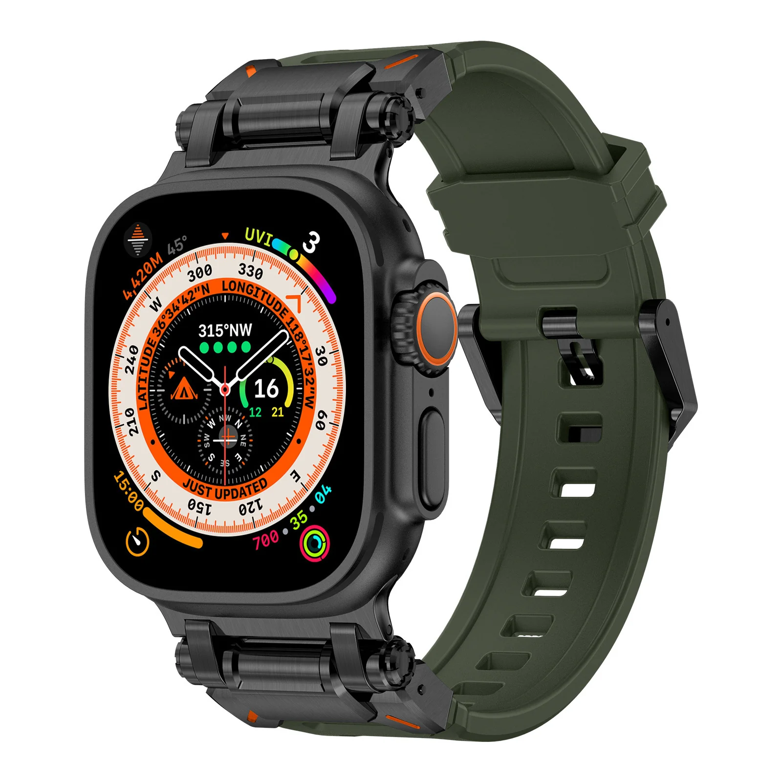Explorer Silicone Band For Apple Watch - Image 15