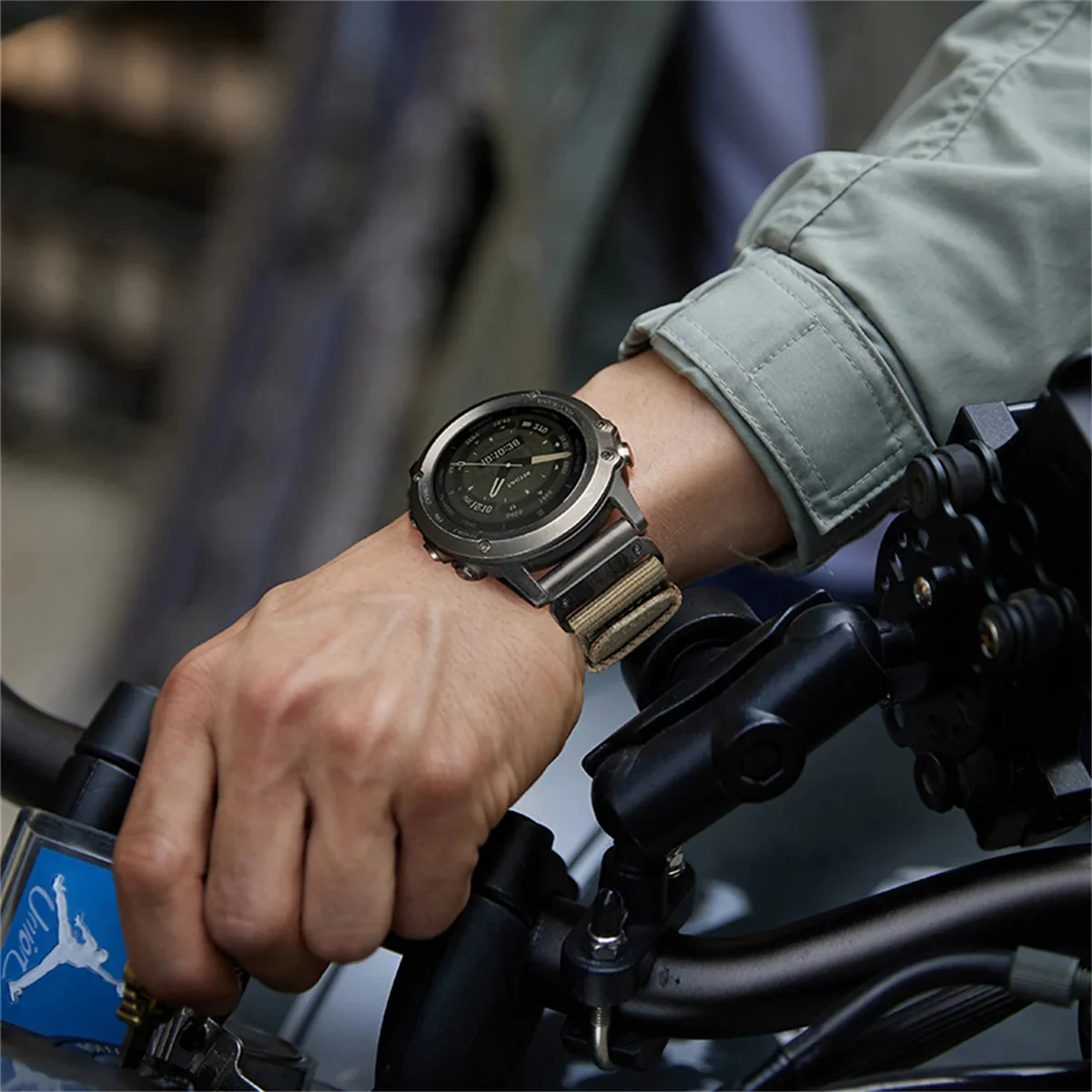 Garmin QuickFit Canvas Nylon Outdoor Band - Image 4