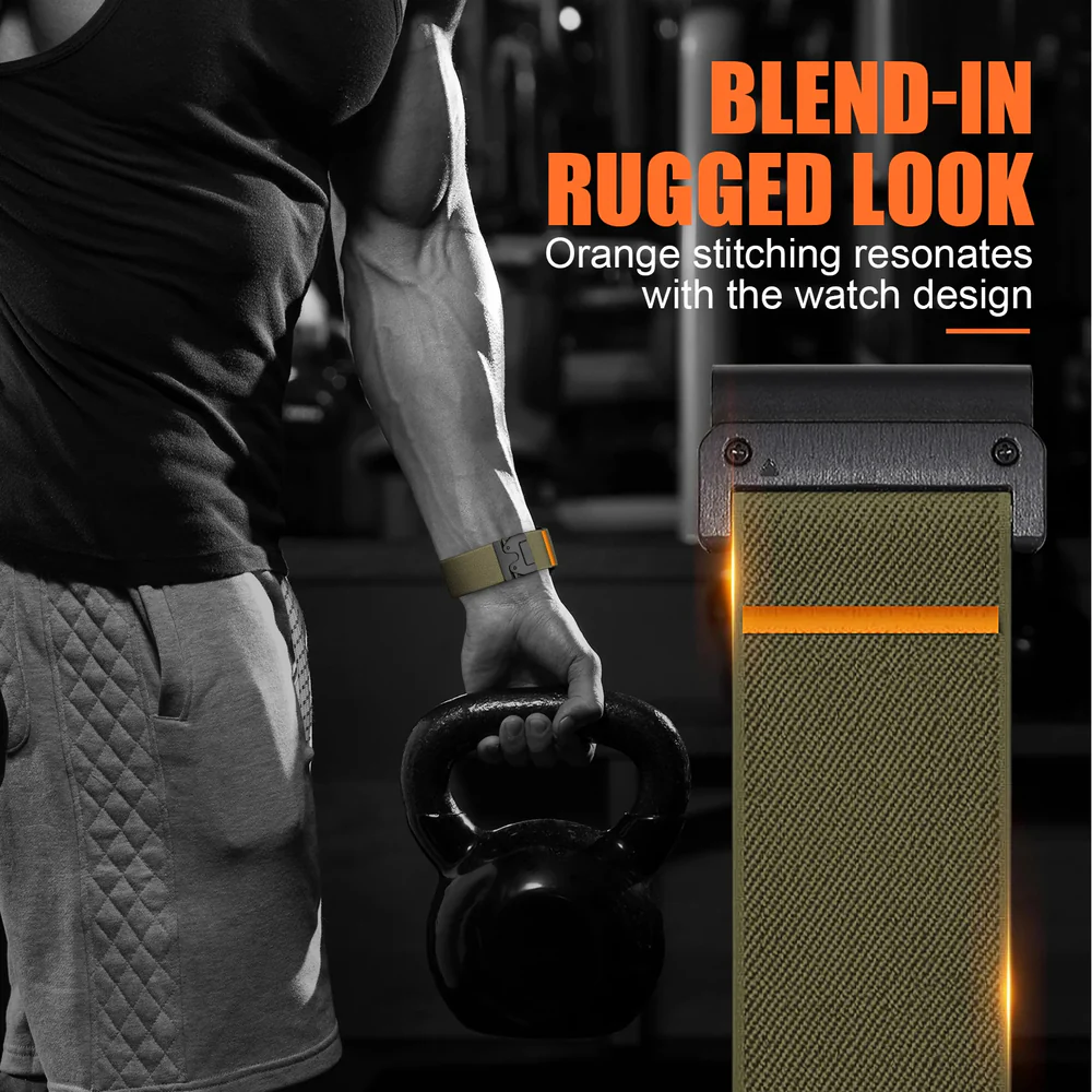 Garmin QuickFit Stretch Sport Nylon Band - Image 4