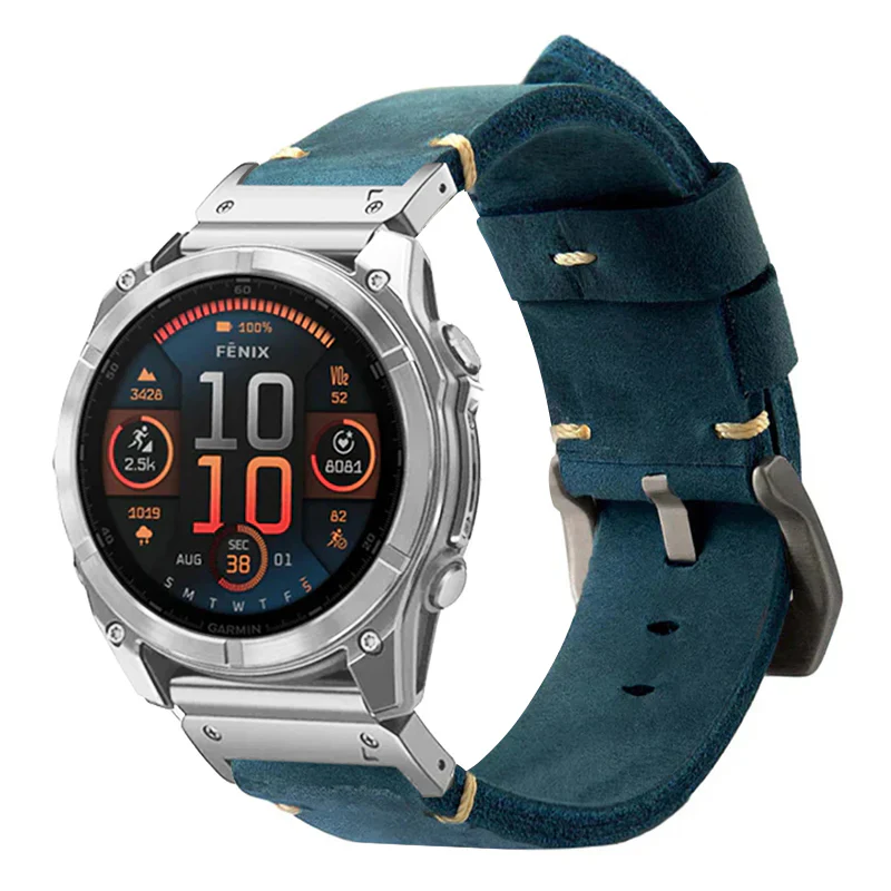 Garmin QuickFit Vintage Leather Band - Image 7