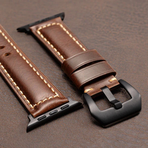 Nappa Leather Band For Apple Watch - Image 10