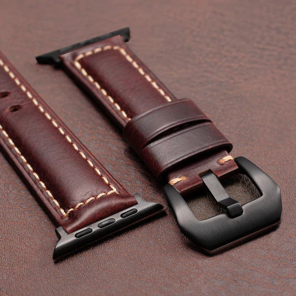 Nappa Leather Band For Apple Watch - Image 11