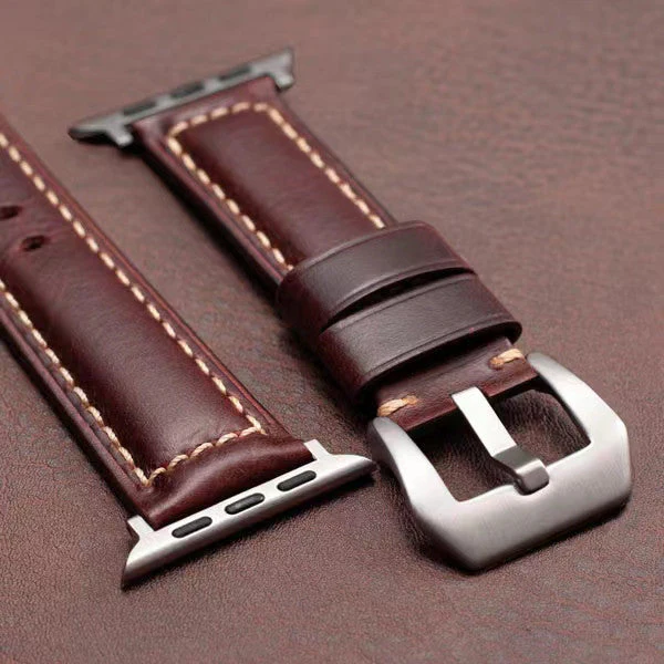 Nappa Leather Band For Apple Watch - Image 7