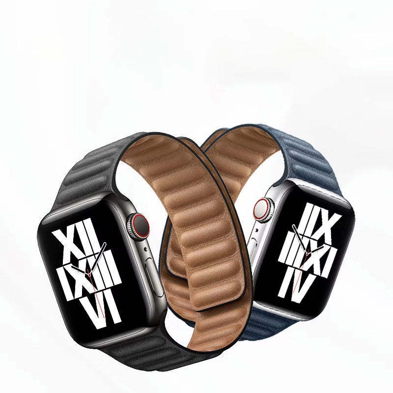 Magnetic Leather Link Band - Image 5