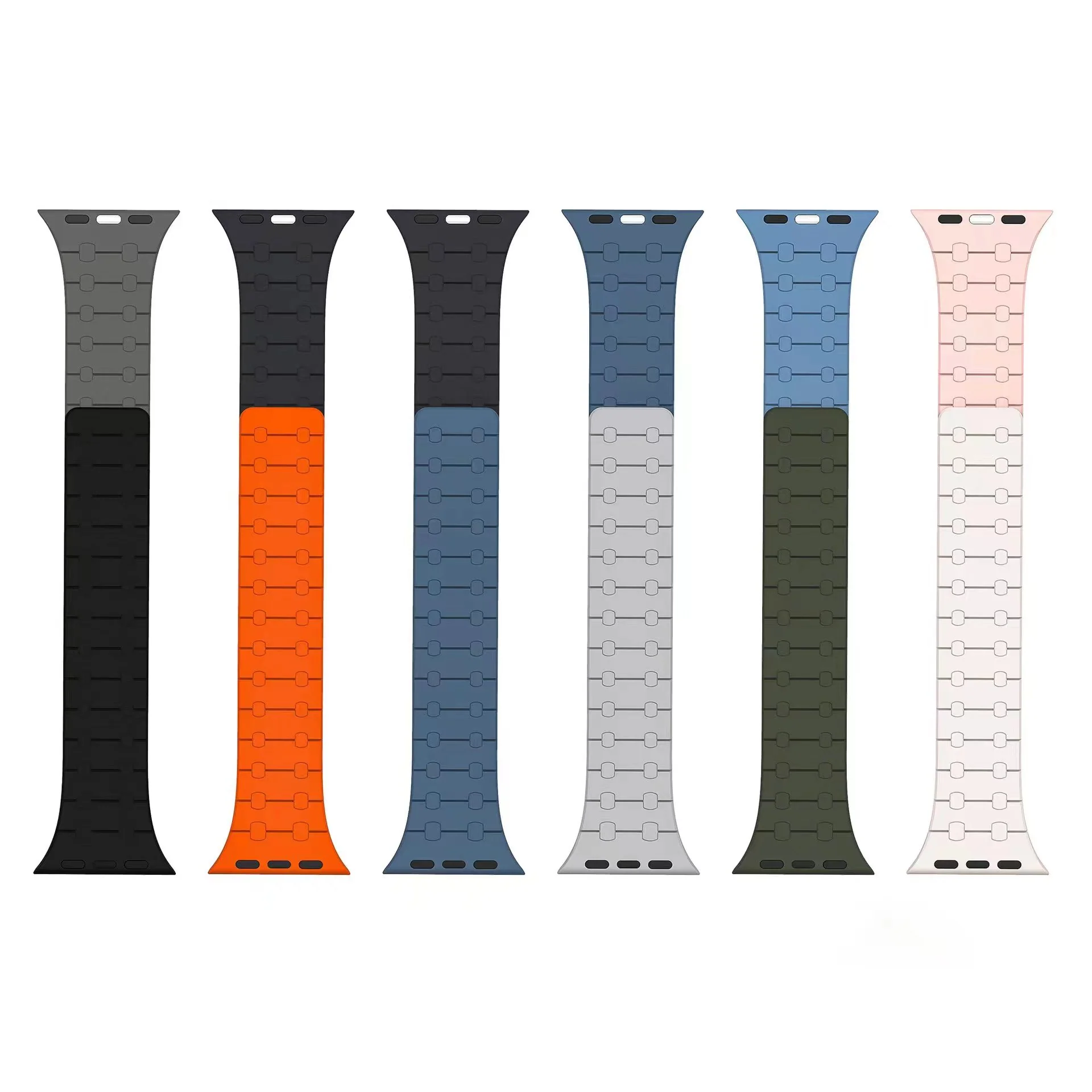 Magnetic Silicone Strap For Apple Watch - Image 6