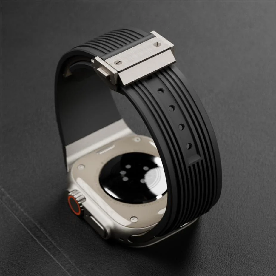 RM Designer Streamlined Silicone Band For Apple Watch - Image 6