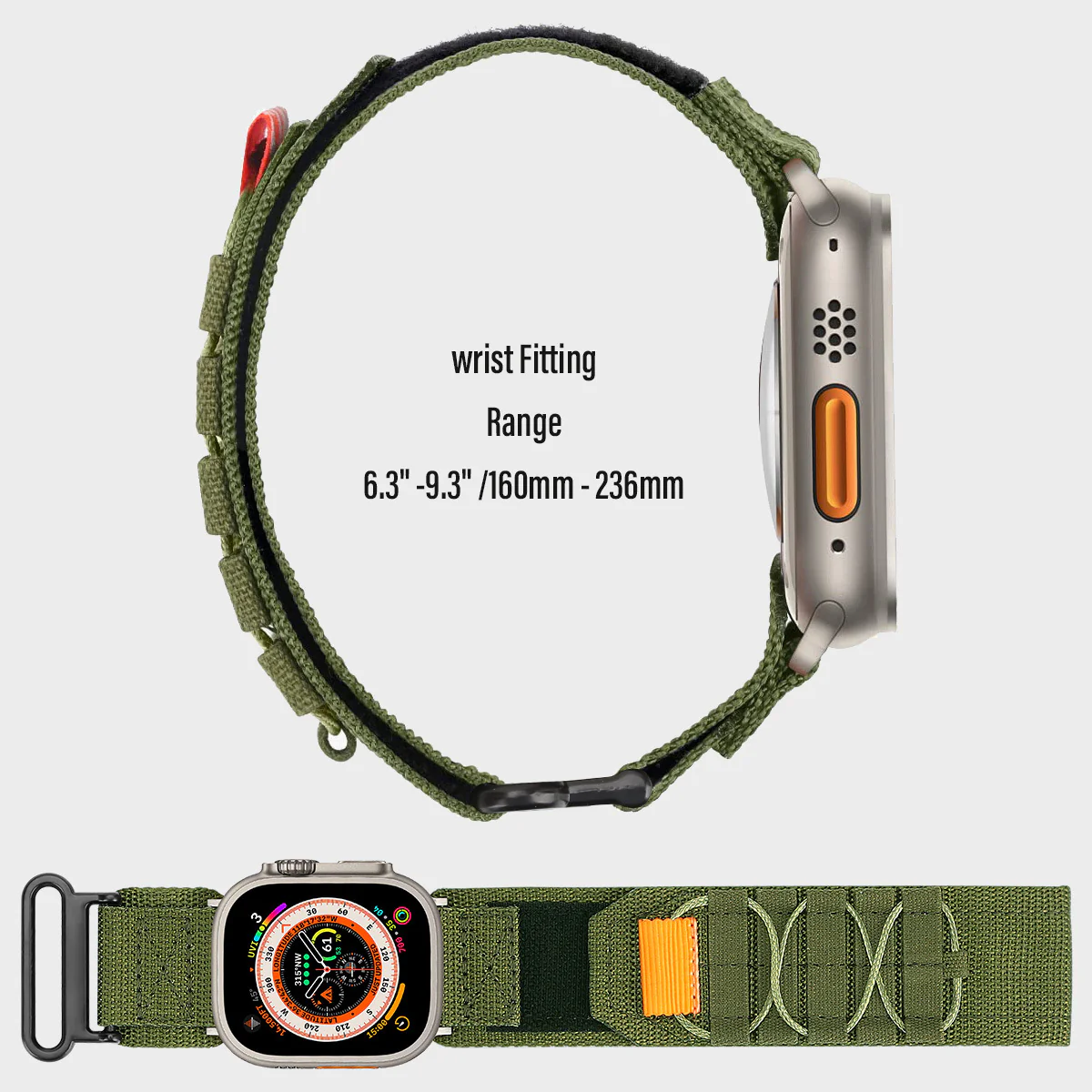 Tactical Nylon Band For Apple Watch - Image 8
