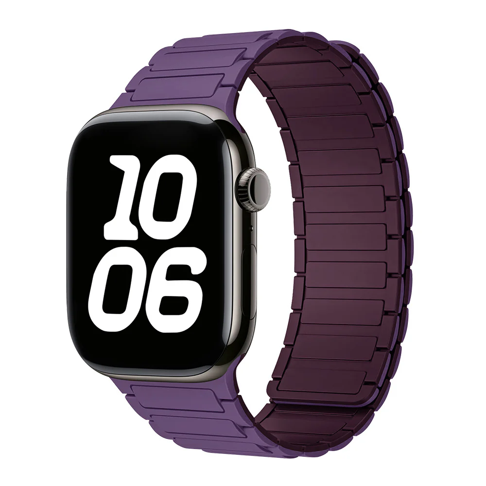 Silicone Magnetic Loop Band For Apple Watch - Image 6